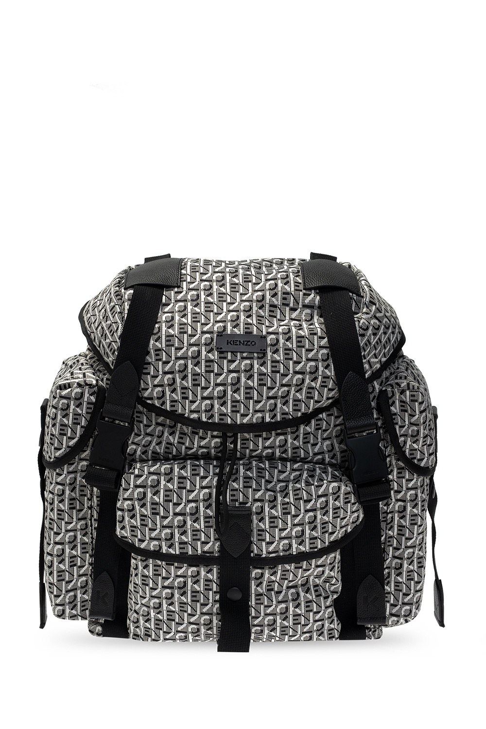 Kenzo black clearance and white backpack